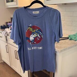 imogene + willie Blue Cowboy Graphic Tee